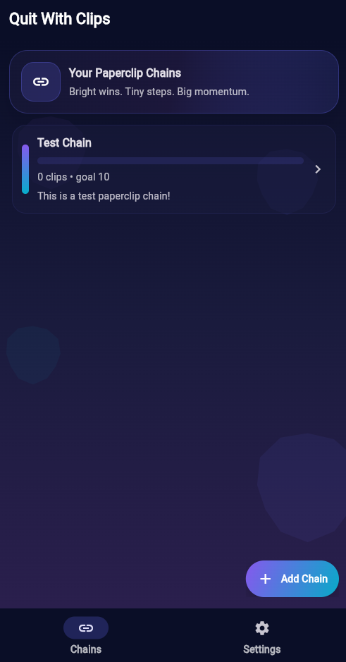 Quit With Clips - Screenshot 3 showing product features and functionality