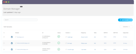 Wordapp.com Domain Manager gallery image