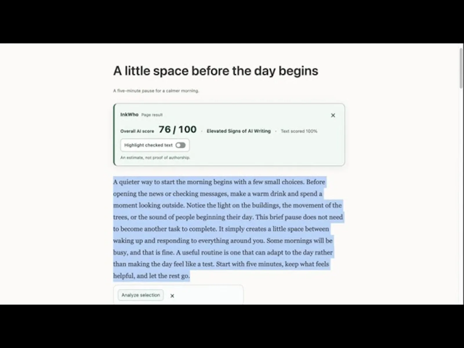 InkWho screenshot 1 (video preview)