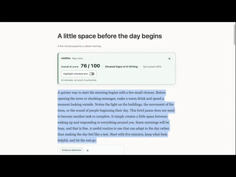 InkWho screenshot 1 (video preview)