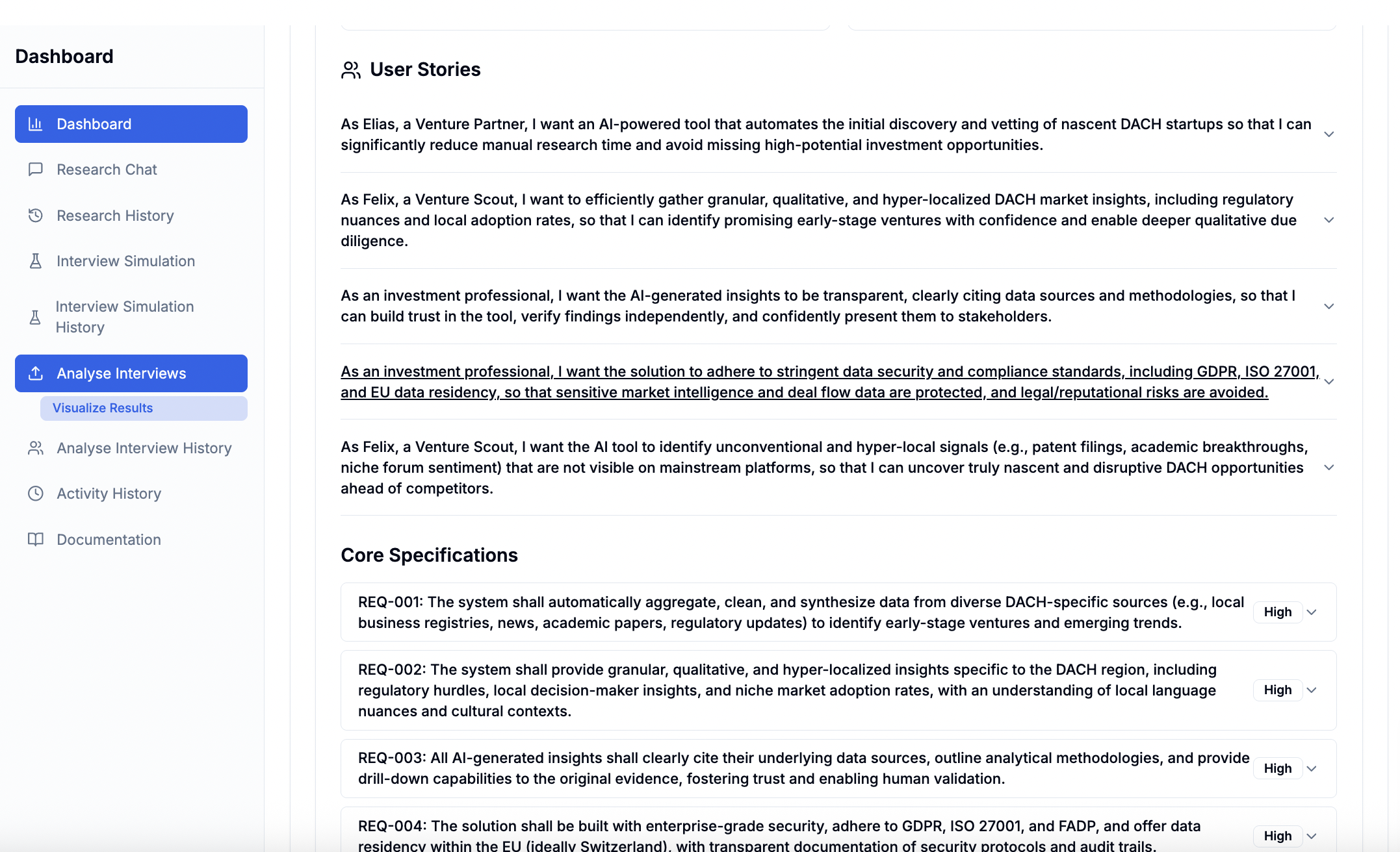 AxWise - AI User Discovery Engine gallery image