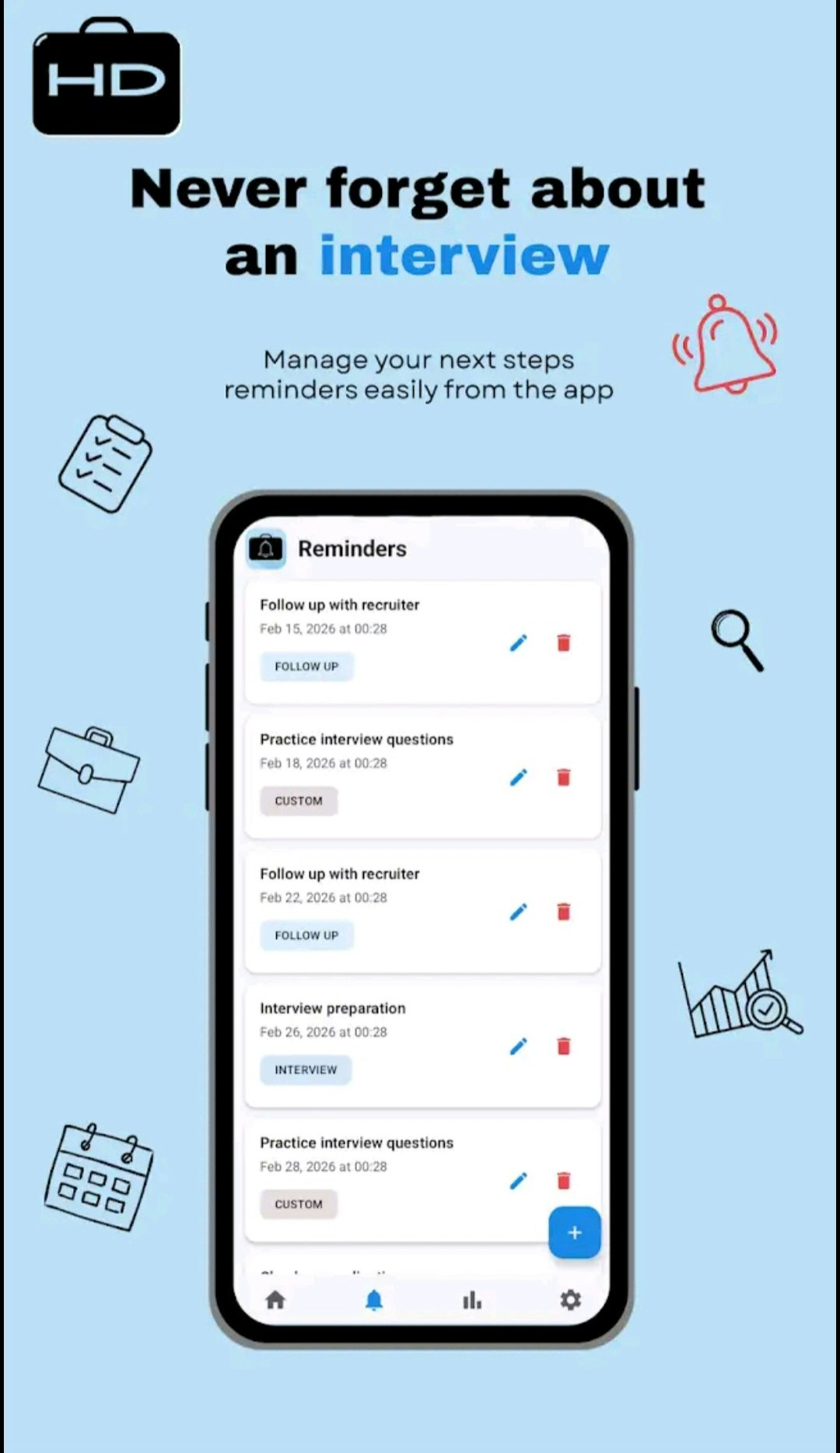 Hire Diary - Job Application Tracker media 1