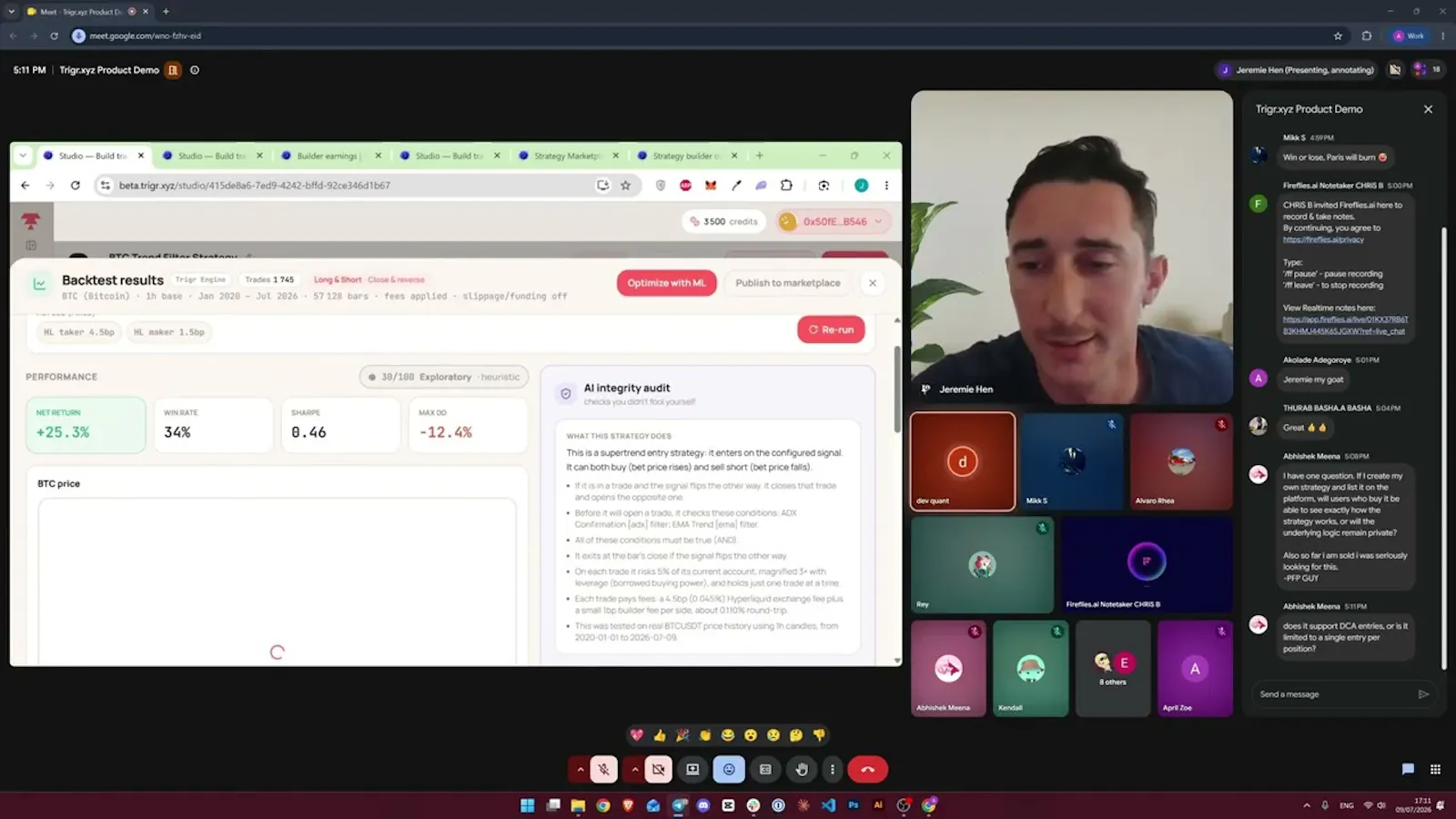 Trigr.xyz screenshot 1 (video preview)