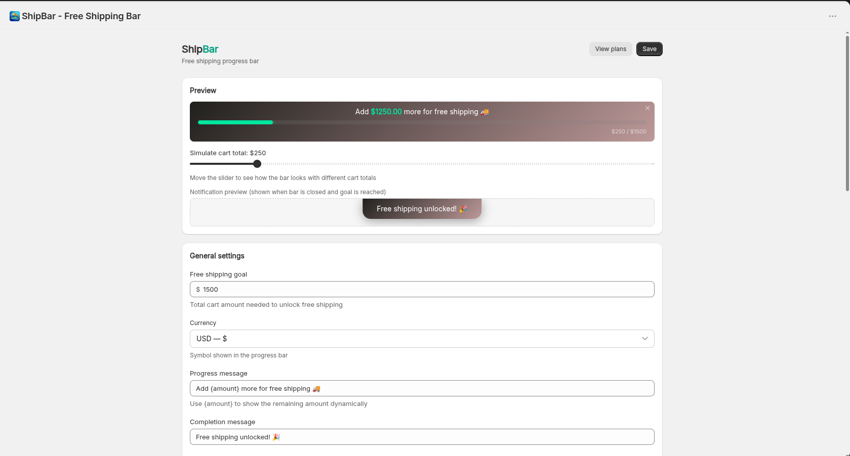 ShipBar gallery image