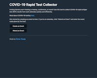 COVID-19 Rapid Test Collector media 1