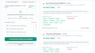 AI Resume Ranker gallery image