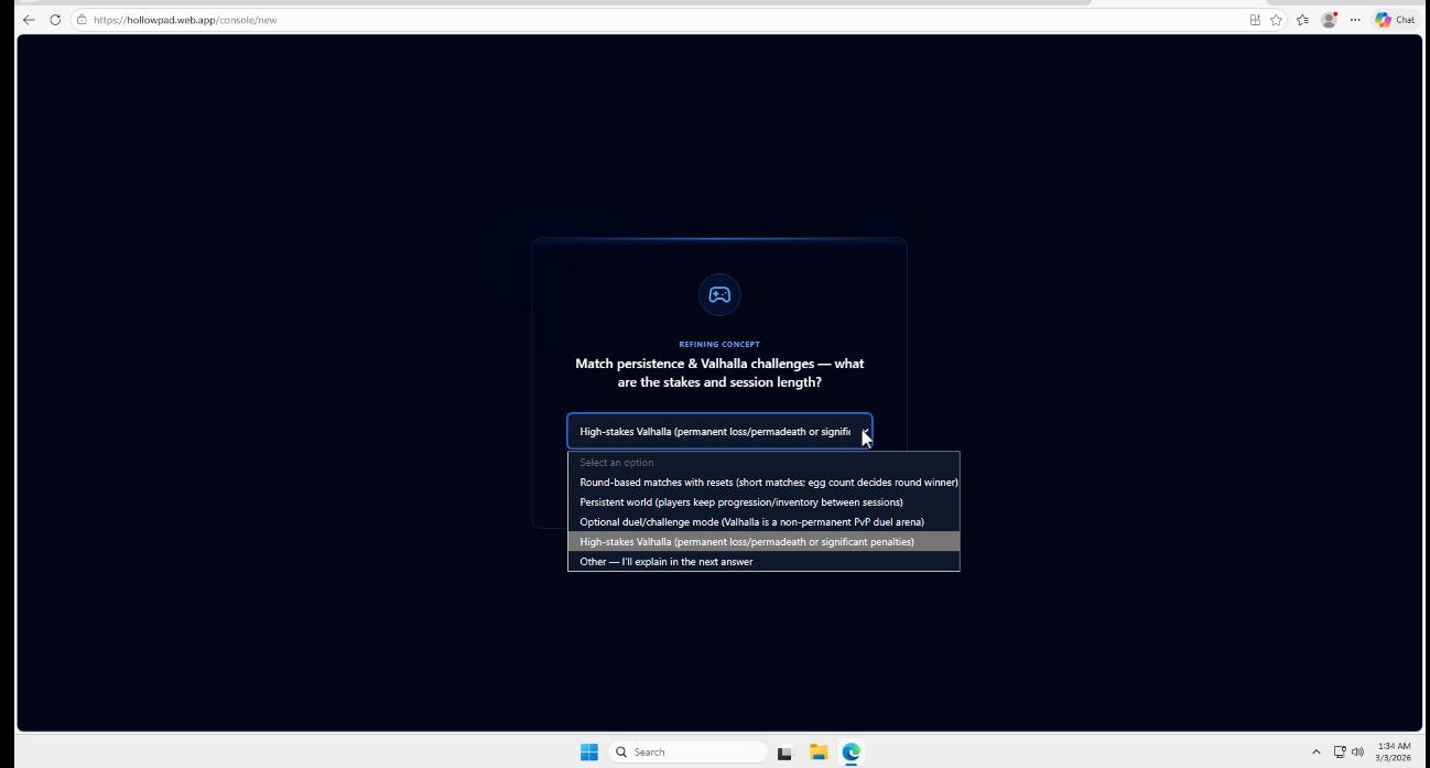 Hollowpad - Screenshot 3 showing product features and functionality