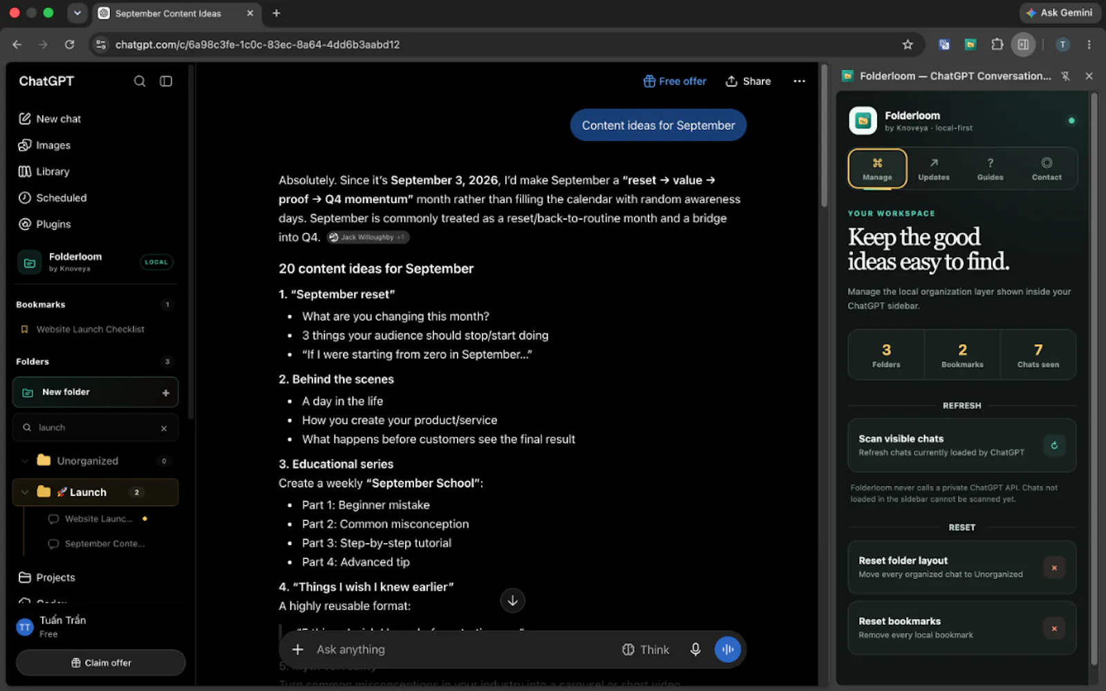 Folderloom by Knoveya screenshot 2