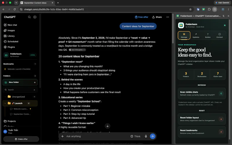 Folderloom by Knoveya screenshot 2