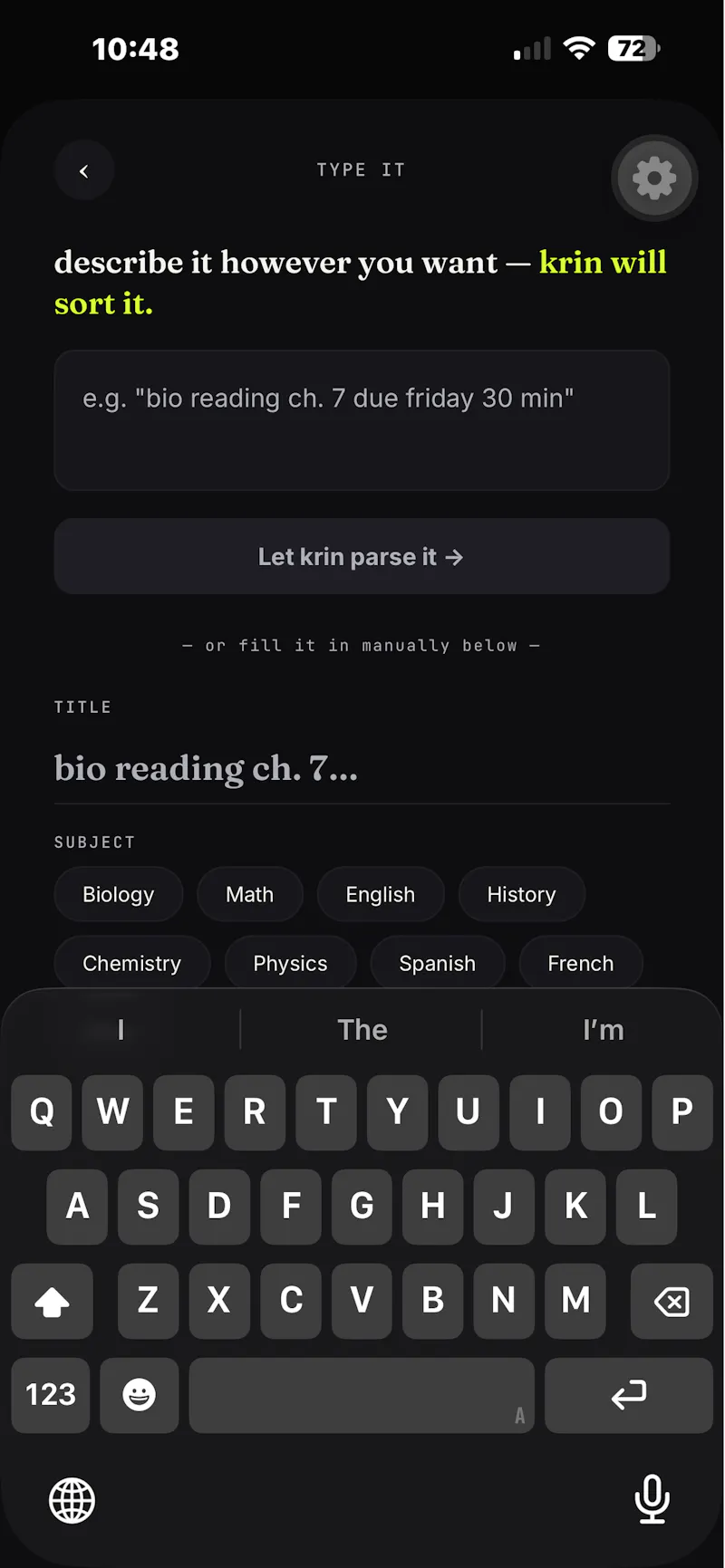 KrinApp screenshot 12