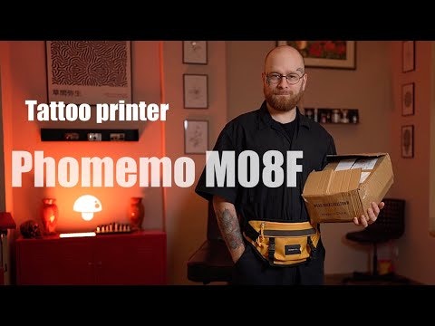 Phomemo M08F Tattoo Stencil Printer gallery image