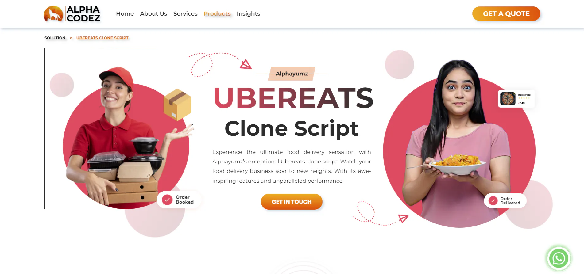 Ubeareats Clone Script gallery image