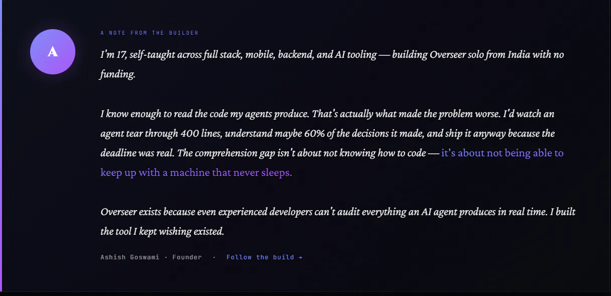 Overseer — The Guardian Layer gallery image