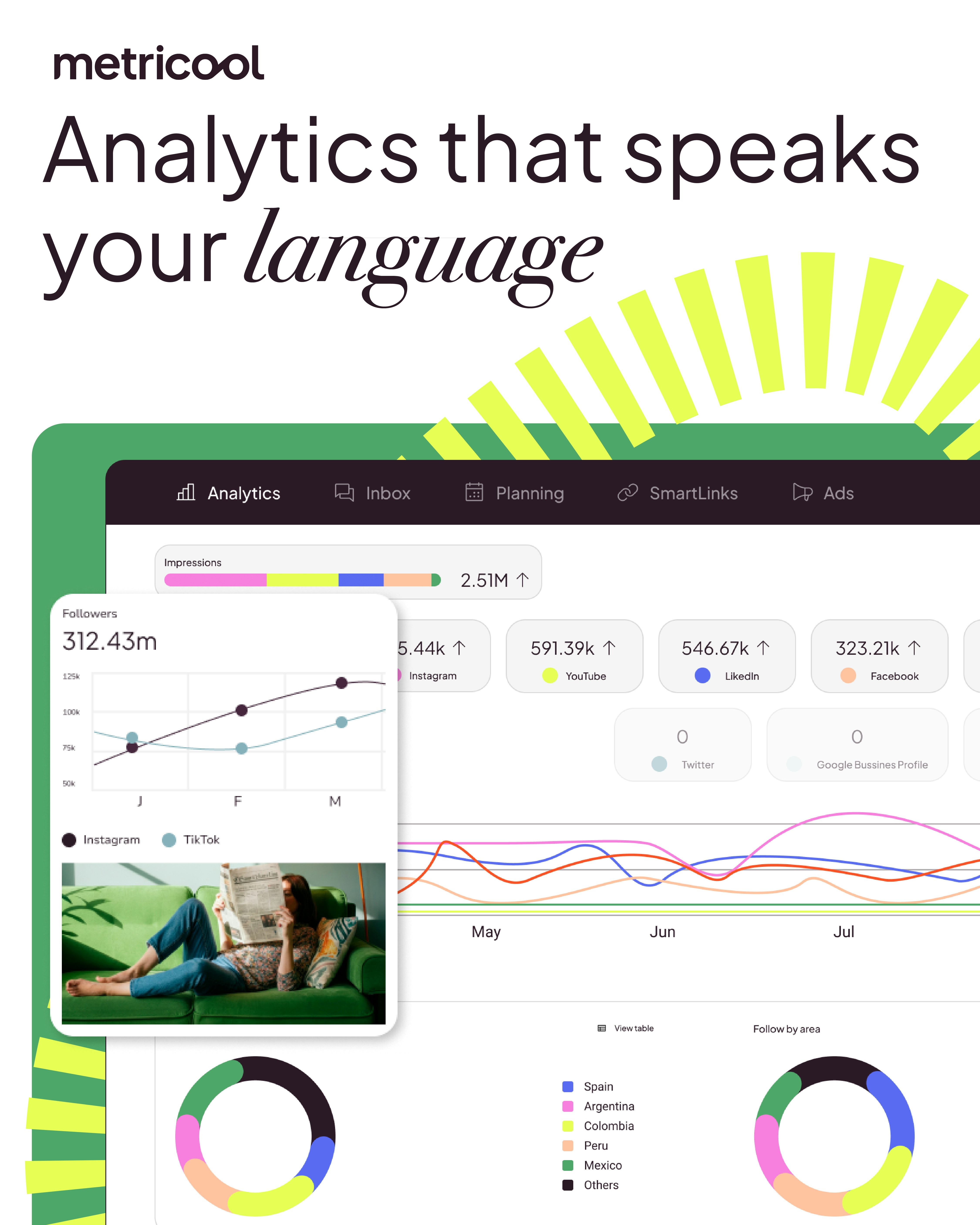 Metricool gallery image