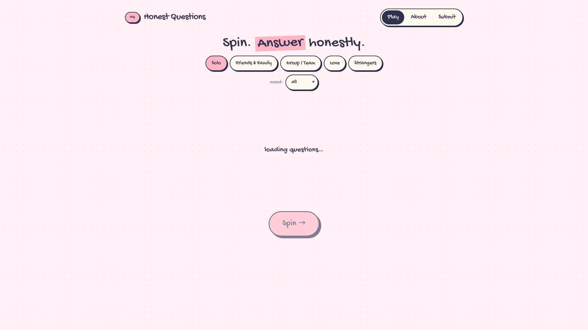 Honest Questions gallery image