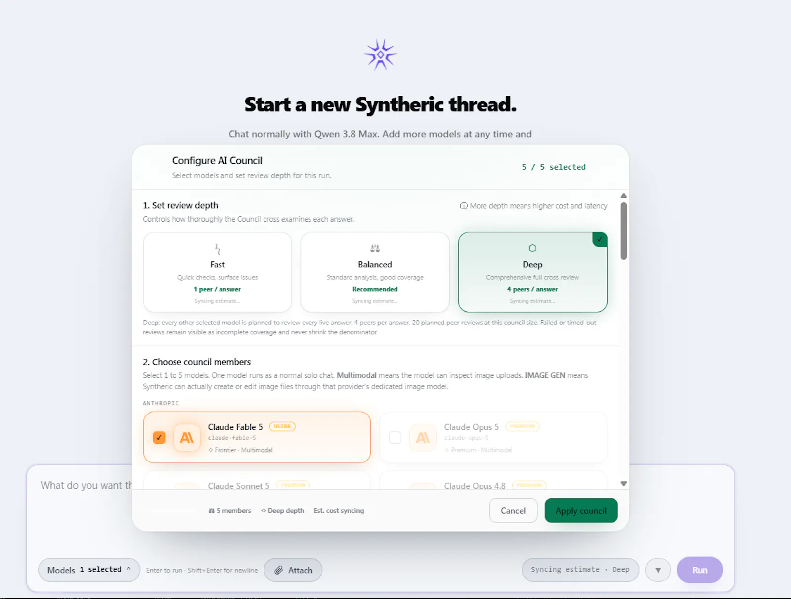 Syntheric screenshot 3