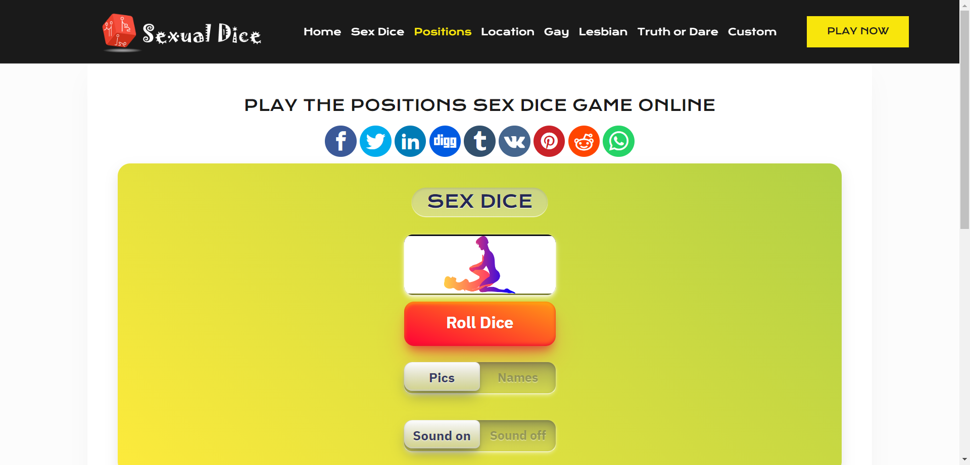 Sexual Dice - Product Information, Latest Updates, and Reviews 2024 |  Product Hunt