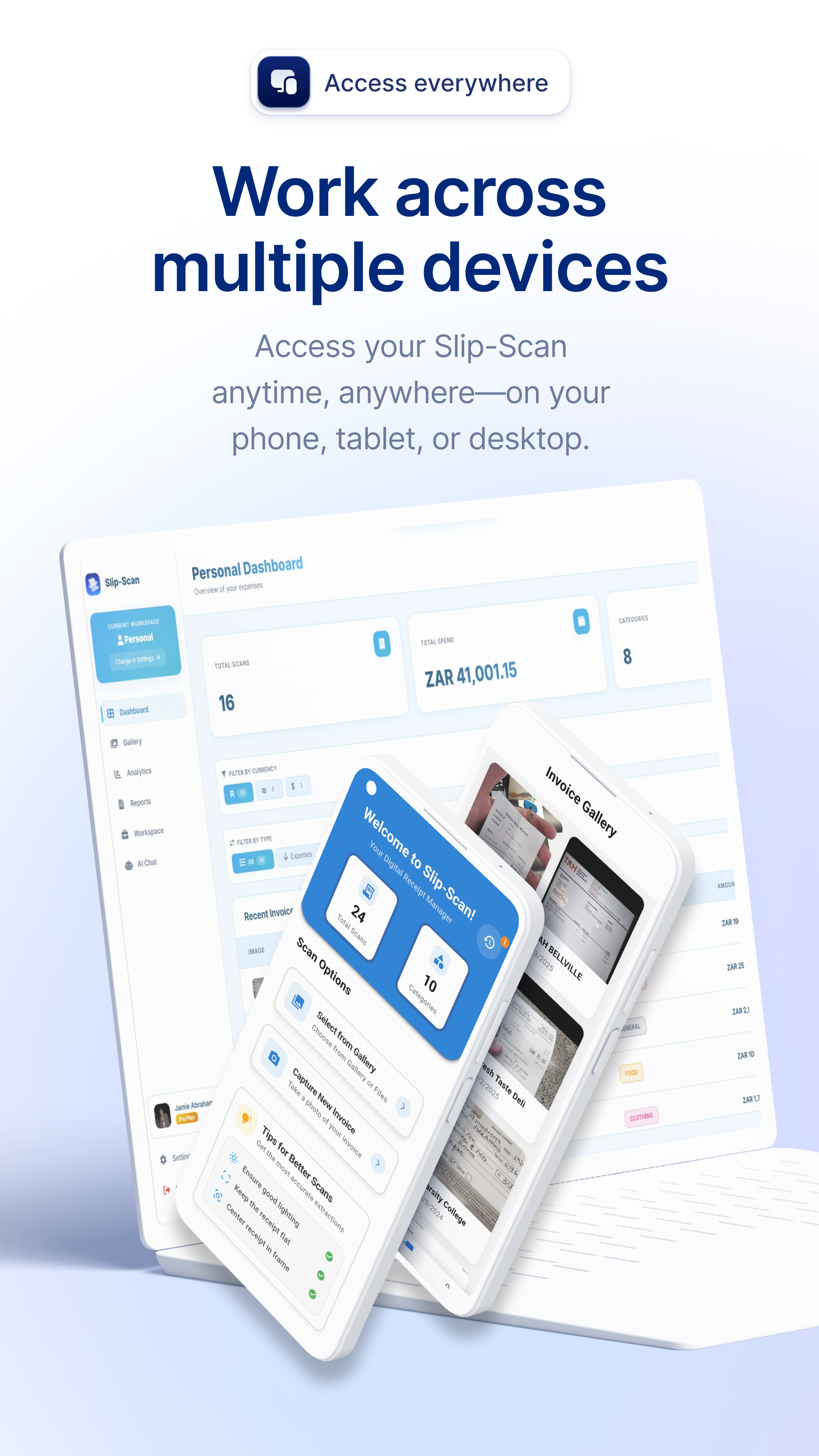 Slip-Scan: AI Financial Tracker gallery image