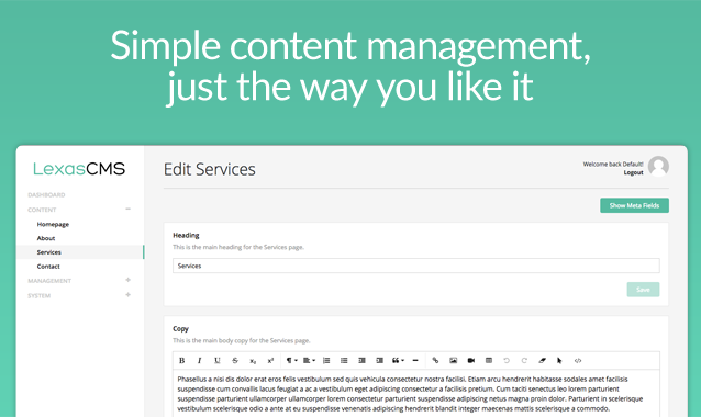 LexasCMS gallery image