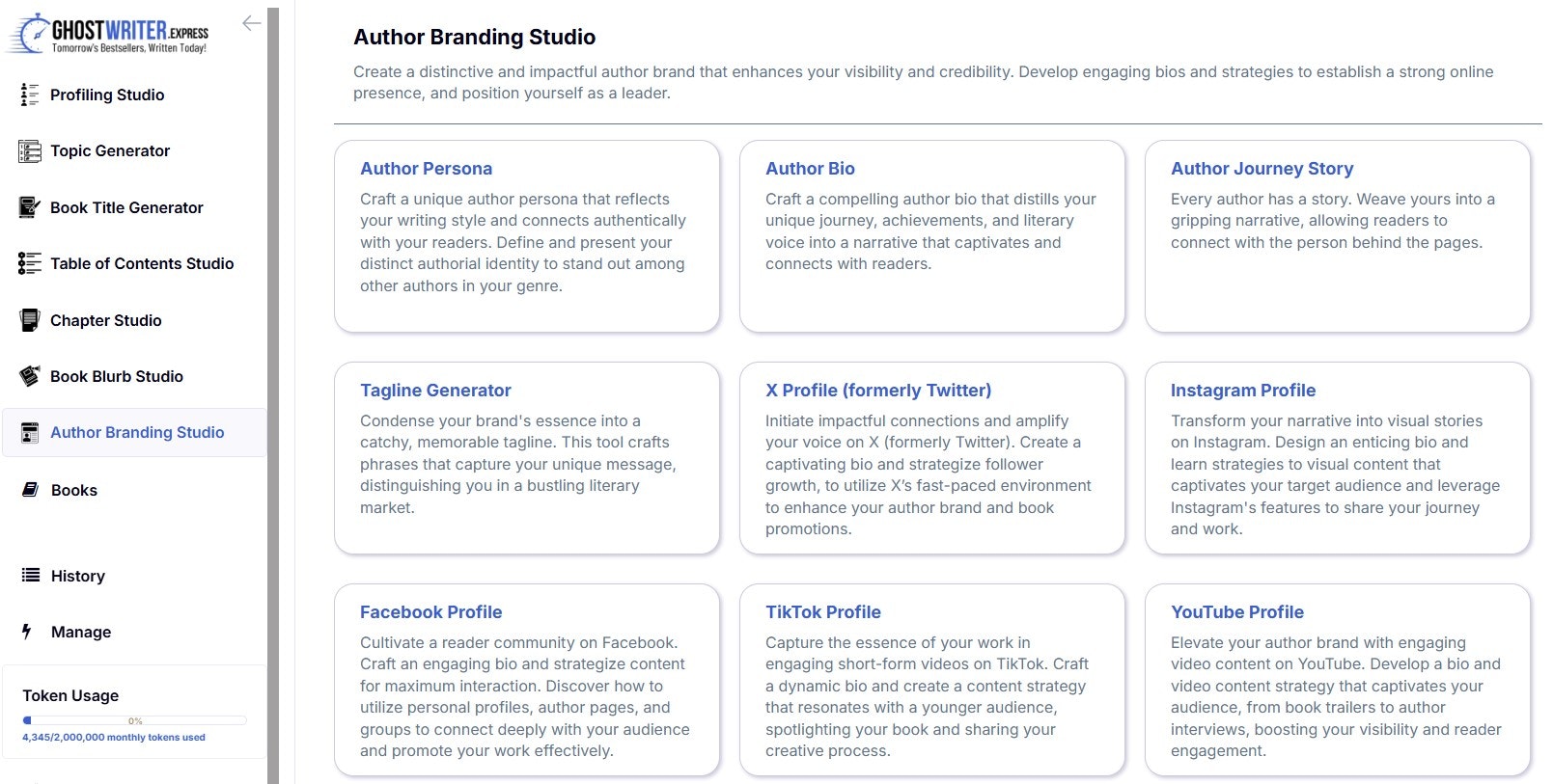 Ghostwriter Express gallery image