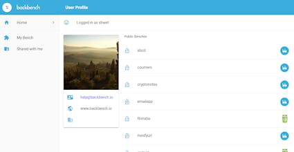 Backbench.io Beta gallery image
