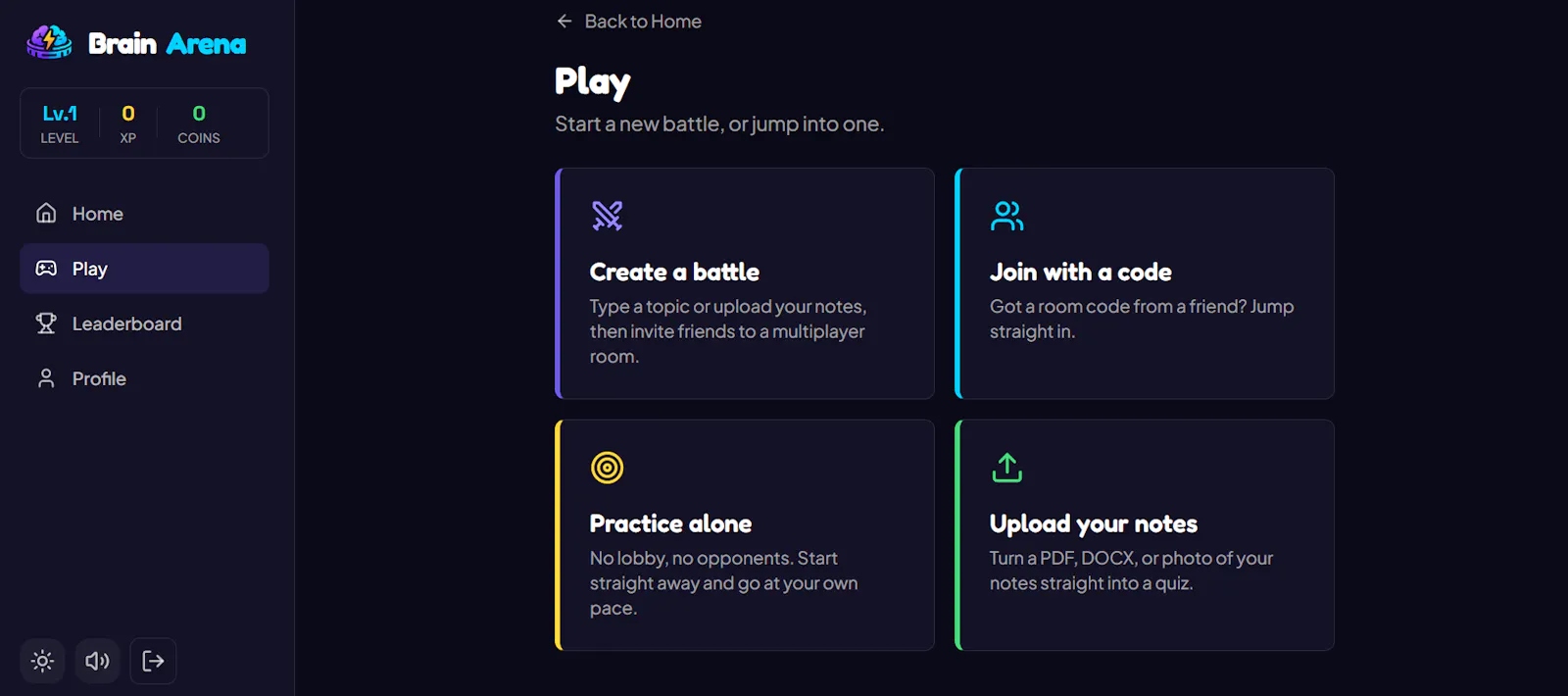 BrainArena screenshot 3