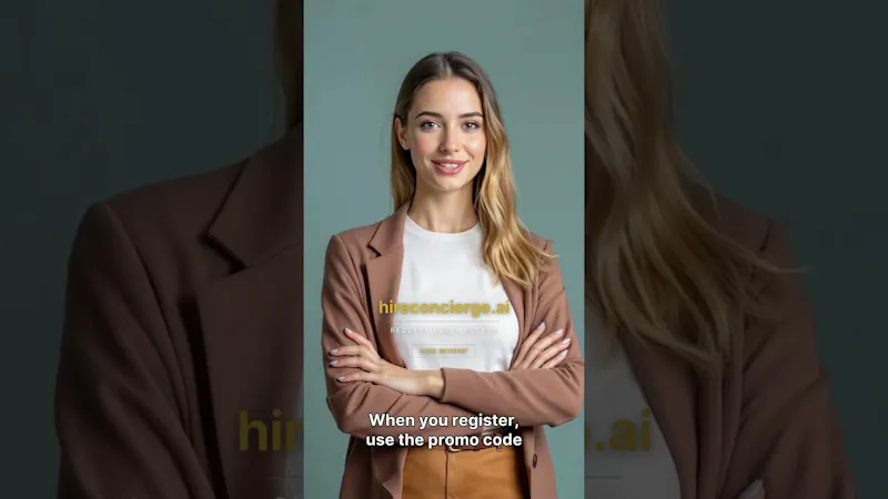 HireConcierge screenshot 1 (video preview)