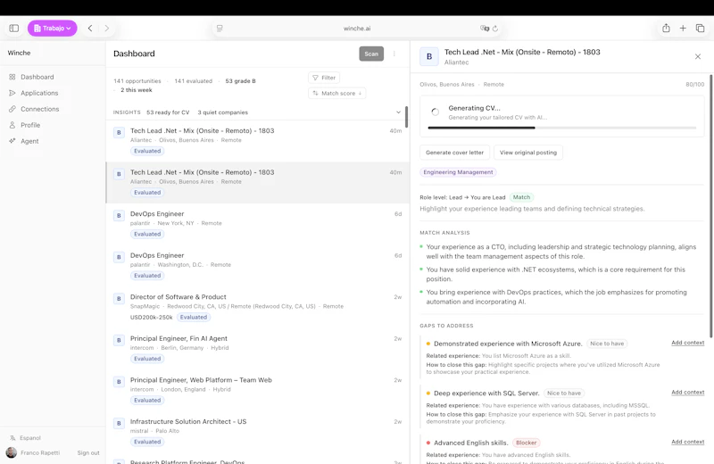 Winche screenshot 8