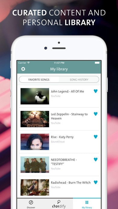 Chordify for iOS gallery image
