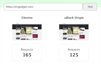 Speed Test With And Without Ad Blocker gallery image