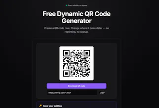 Free Dynamic QR Code Generator gallery image
