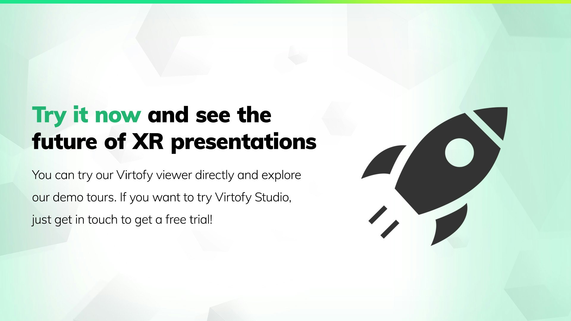 Виртуальная - Решение для презентации XR для предприятий медиа 7