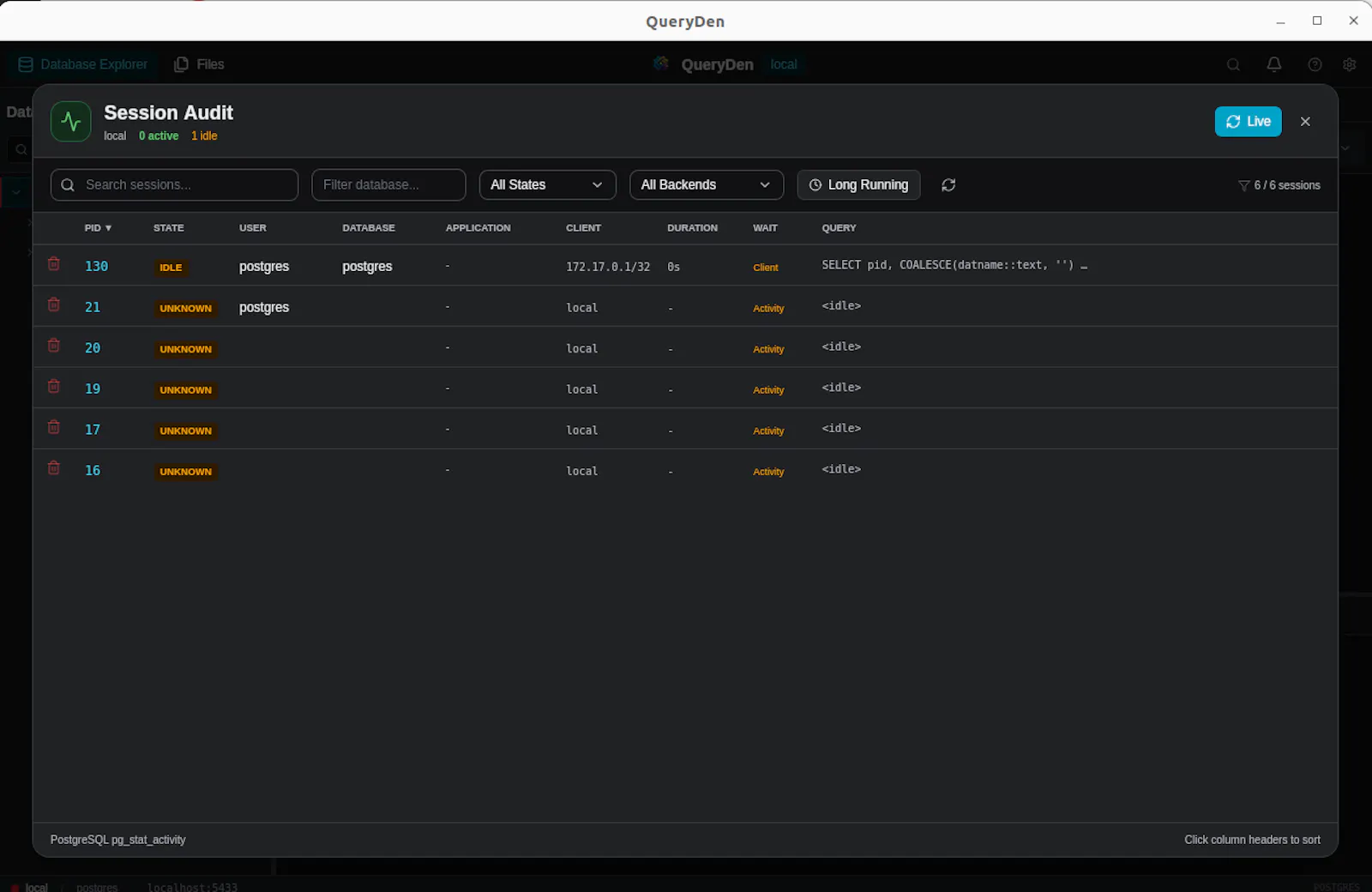 Query Den (Database Manager) screenshot 5