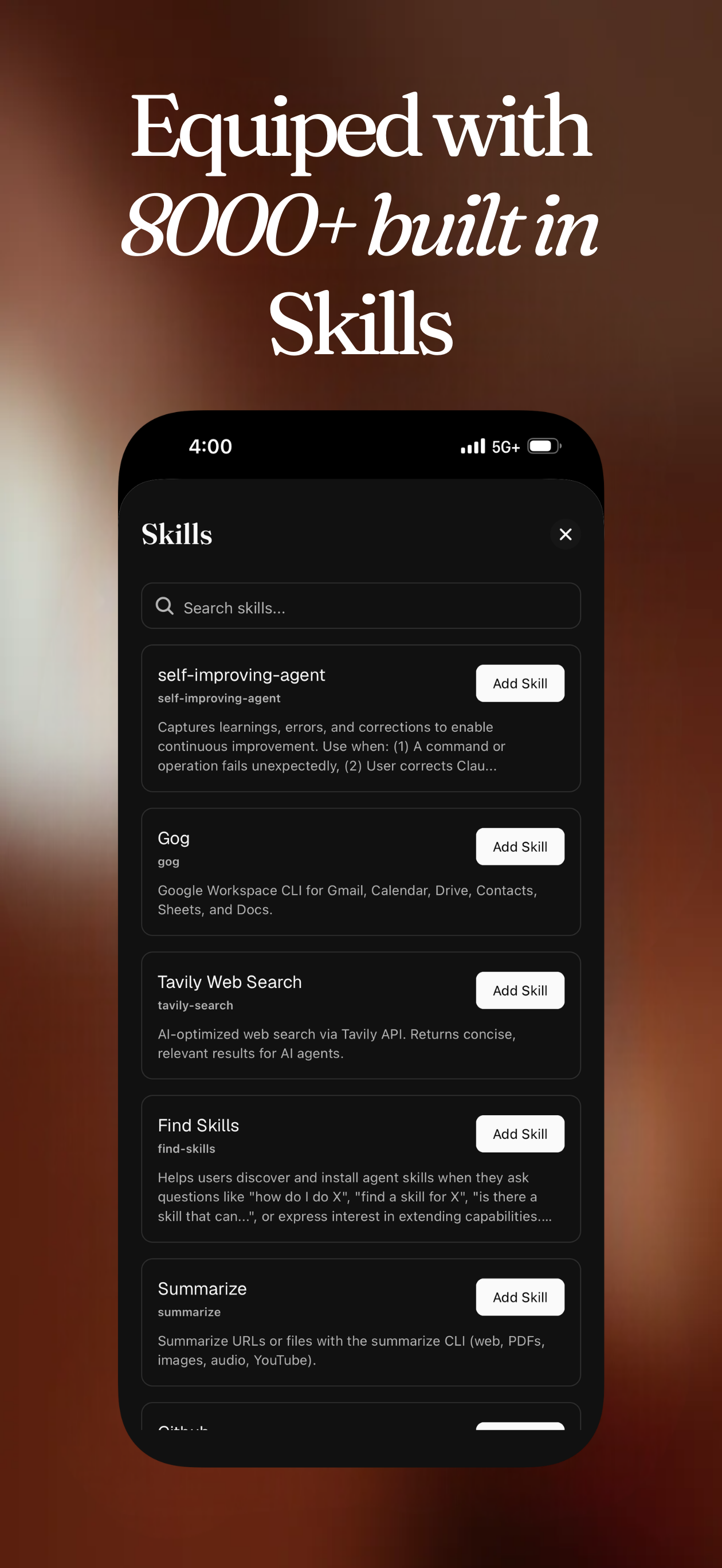 Gwal - AI Agents on Mobile gallery image