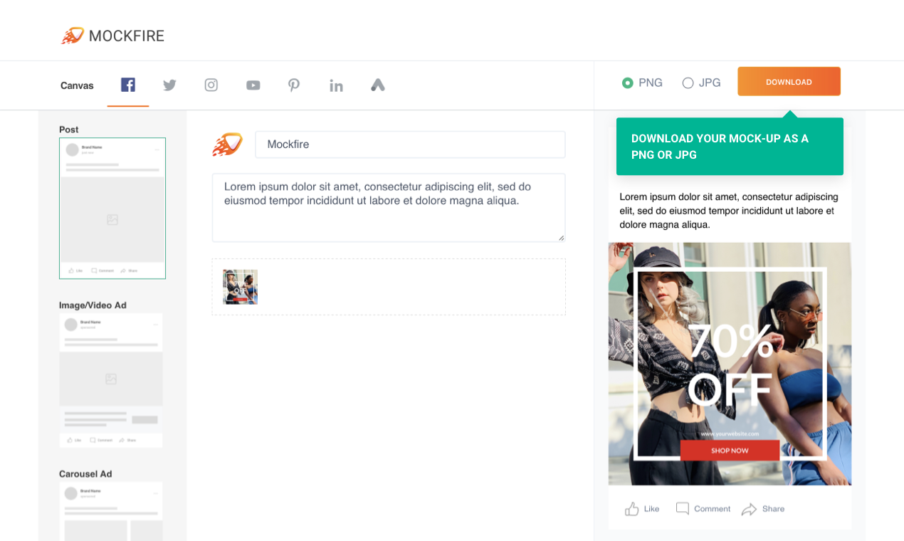 Mockfire gallery image