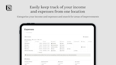 Notion Optimal Finance System gallery image