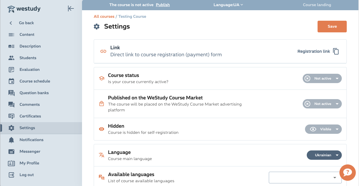 Média Westudy - Une plate-forme basée sur le cloud pour créer et vendre des cours en ligne 5