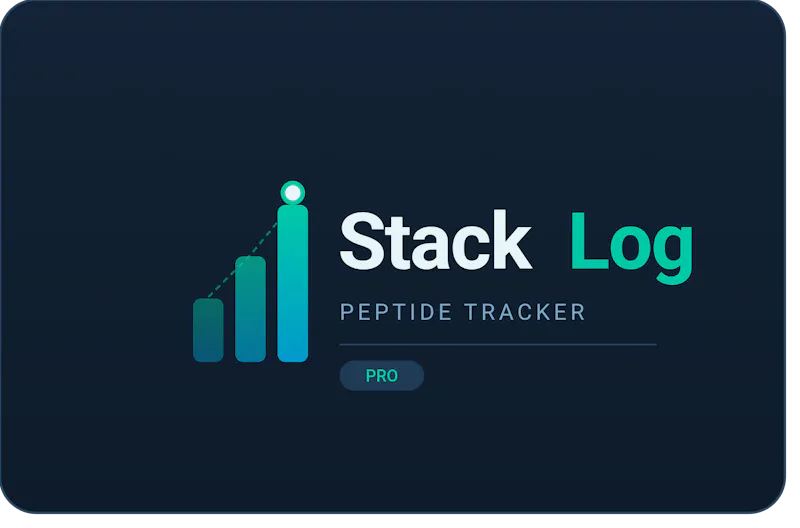 StackLog — Peptide Tracker  screenshot 1