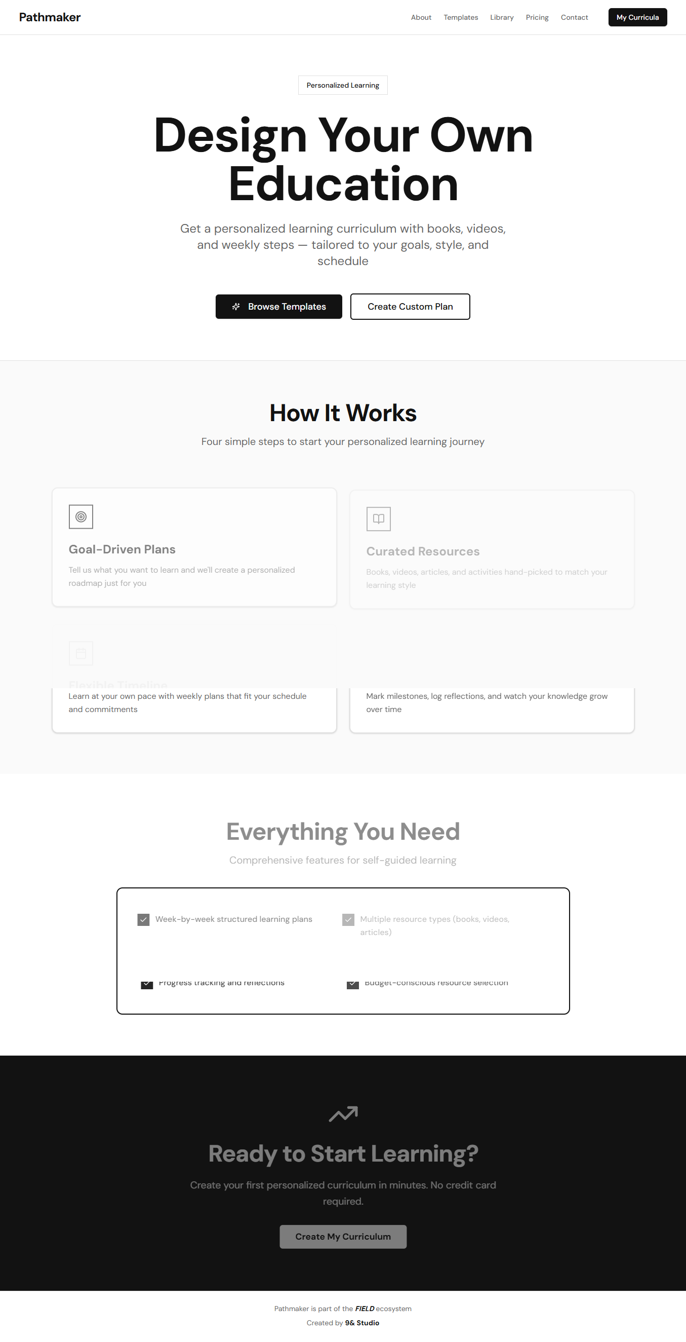Pathmaker - Main product screenshot demonstrating key features and user interface