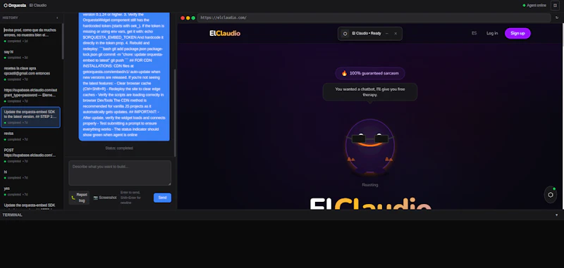 Orquesta screenshot 4
