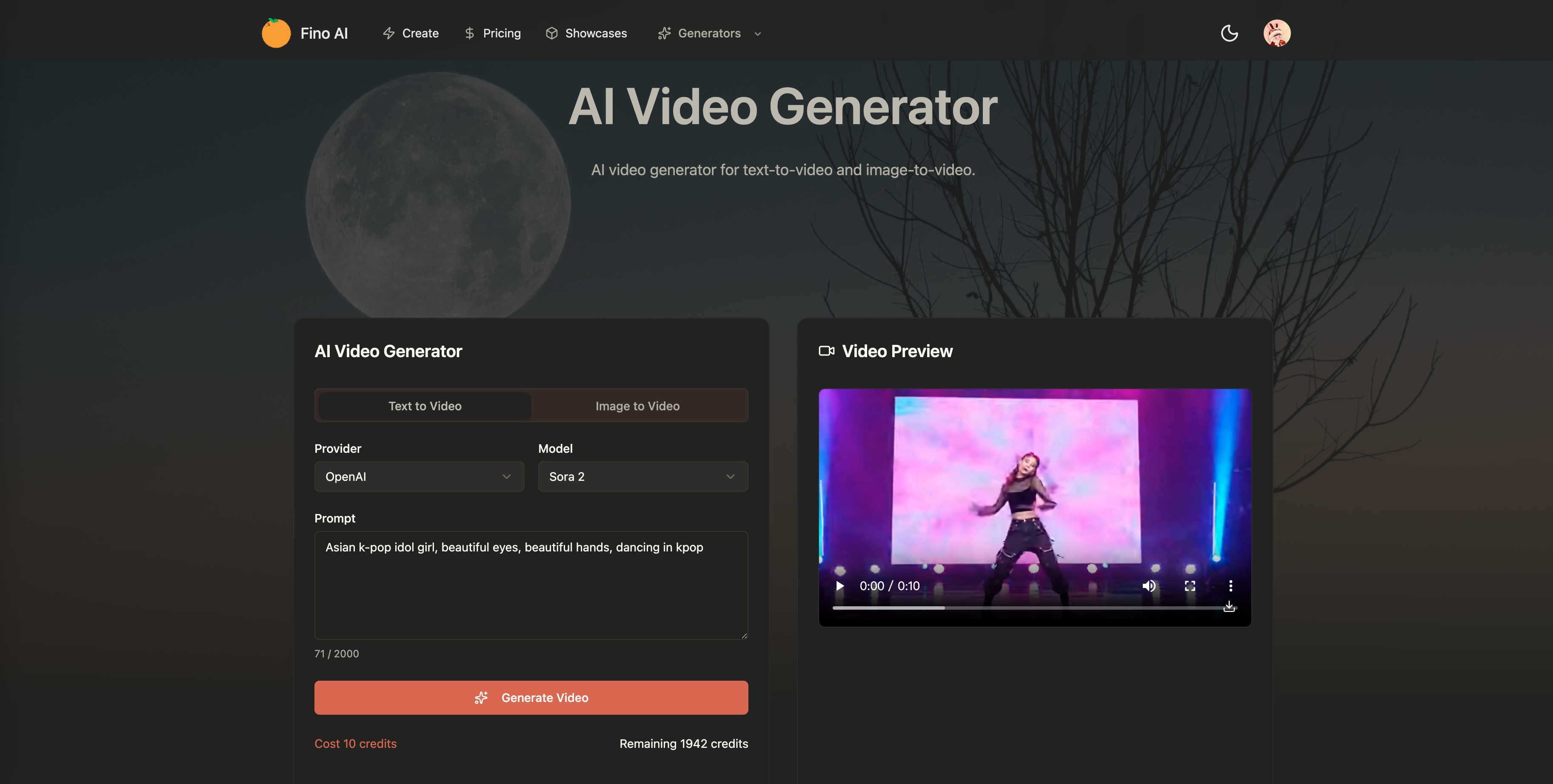Fino AI Video and Image Generator gallery image