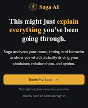 Saga AI – Pattern Intelligence gallery image