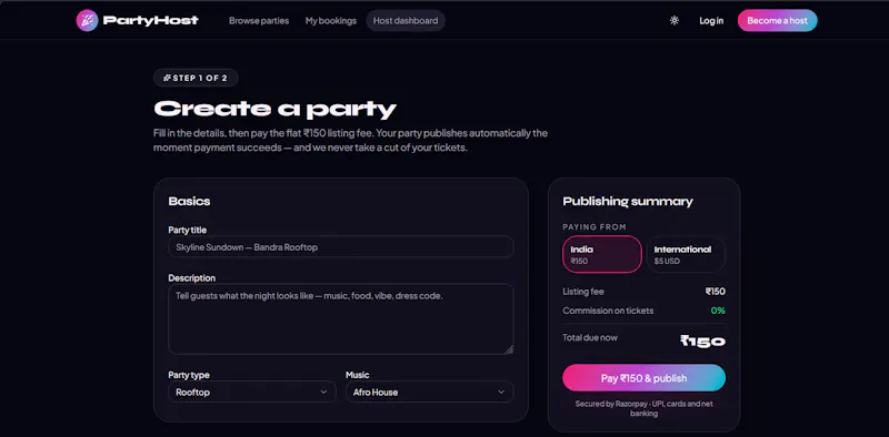 PartyHost screenshot 4