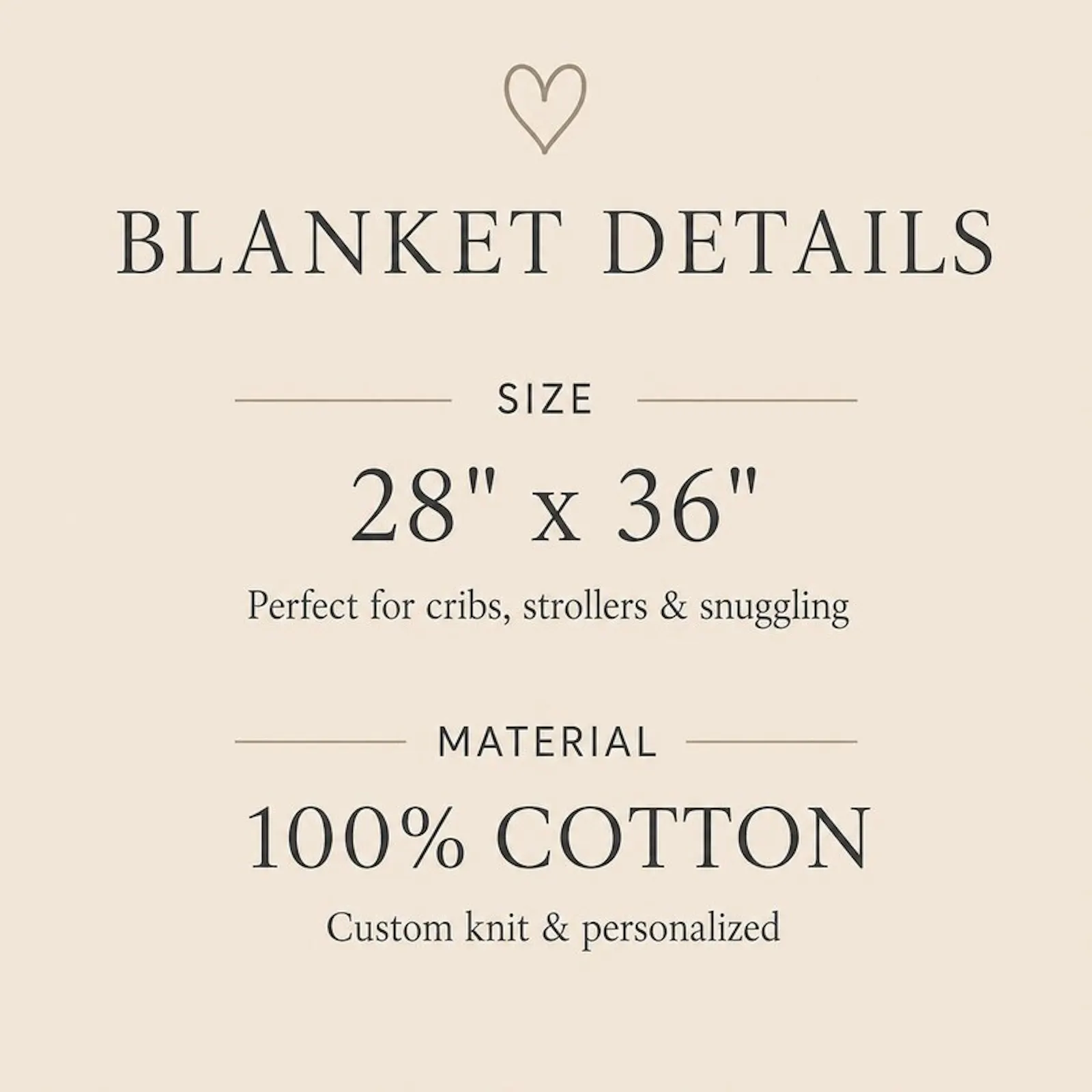 Crib Heart Blanket for Baby screenshot 3
