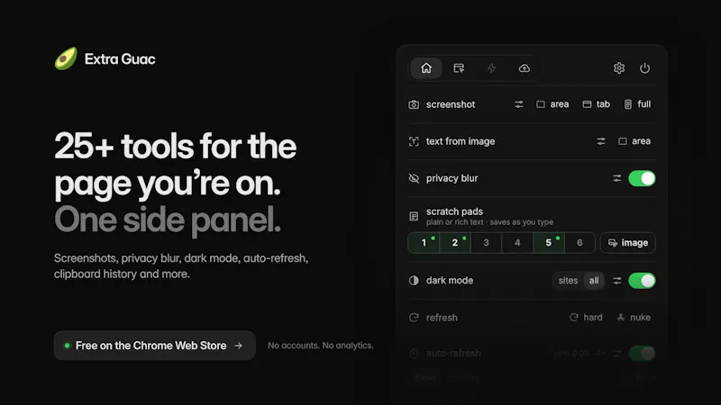 Extra Guac screenshot 1