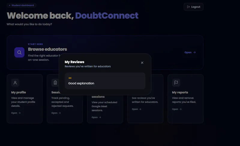 DoubtConnect screenshot 15