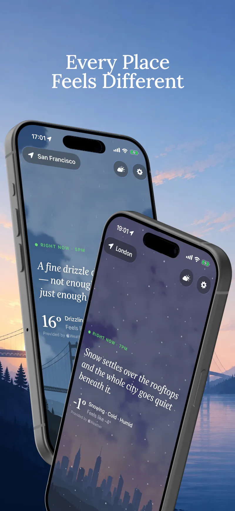 Feel: Weather Beyond Numbers screenshot 2