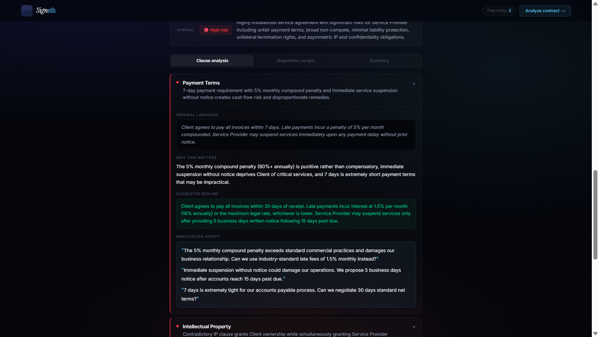 Signeth Read Every Contract Risk Nothing gallery image