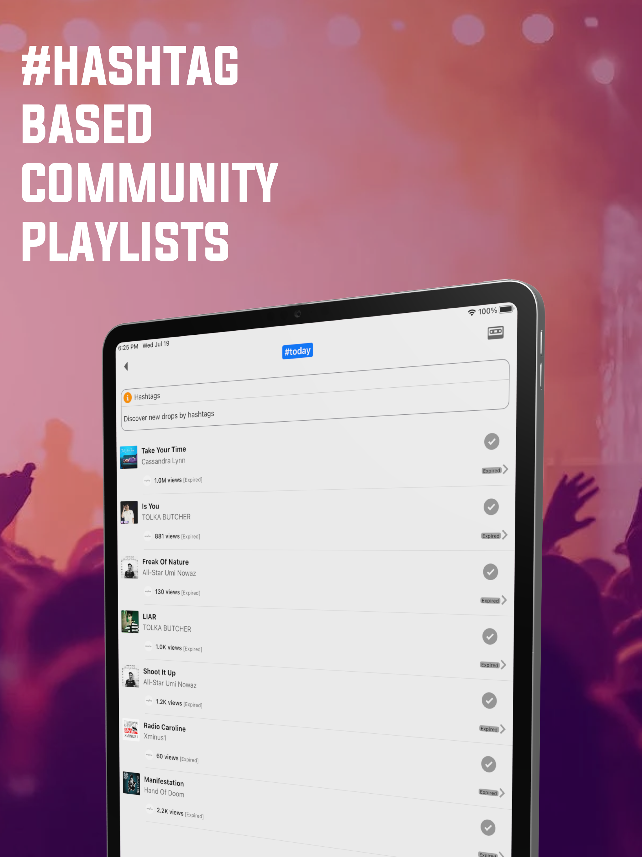 Songdrop - La música nos conecta - música, independiente, iOS, aplicación media 15