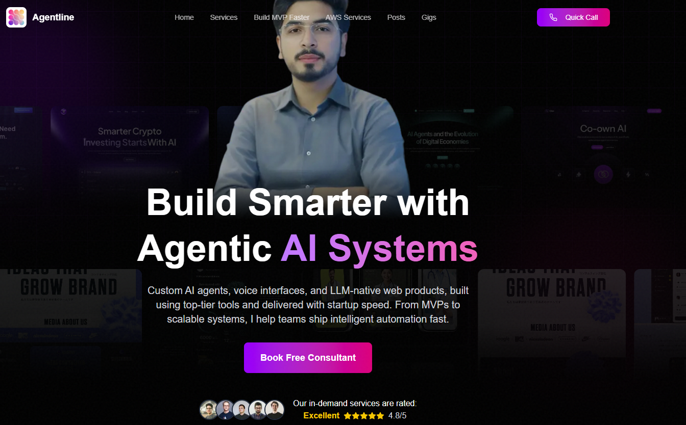 Agentline - Screenshot 3 showing product features and functionality